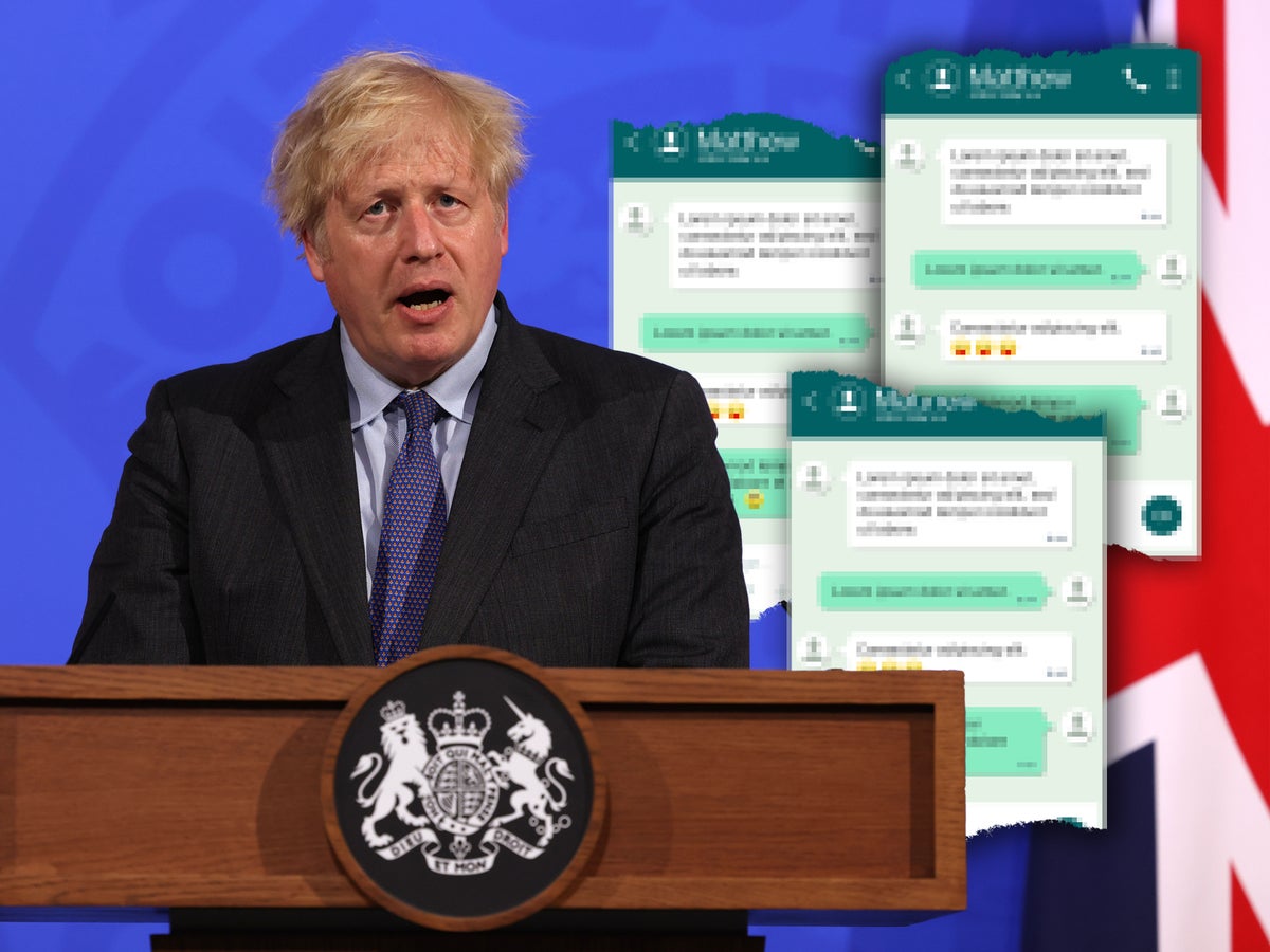 Ministers accused of ‘cover up’ over refusal to hand over Boris Johnson’s WhatsApps